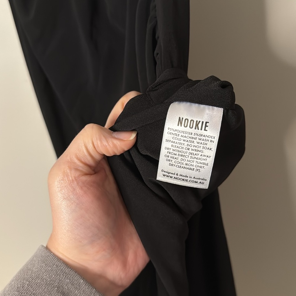 Nookie Roxy Maxi Dress in Black - Picture 6 of 7